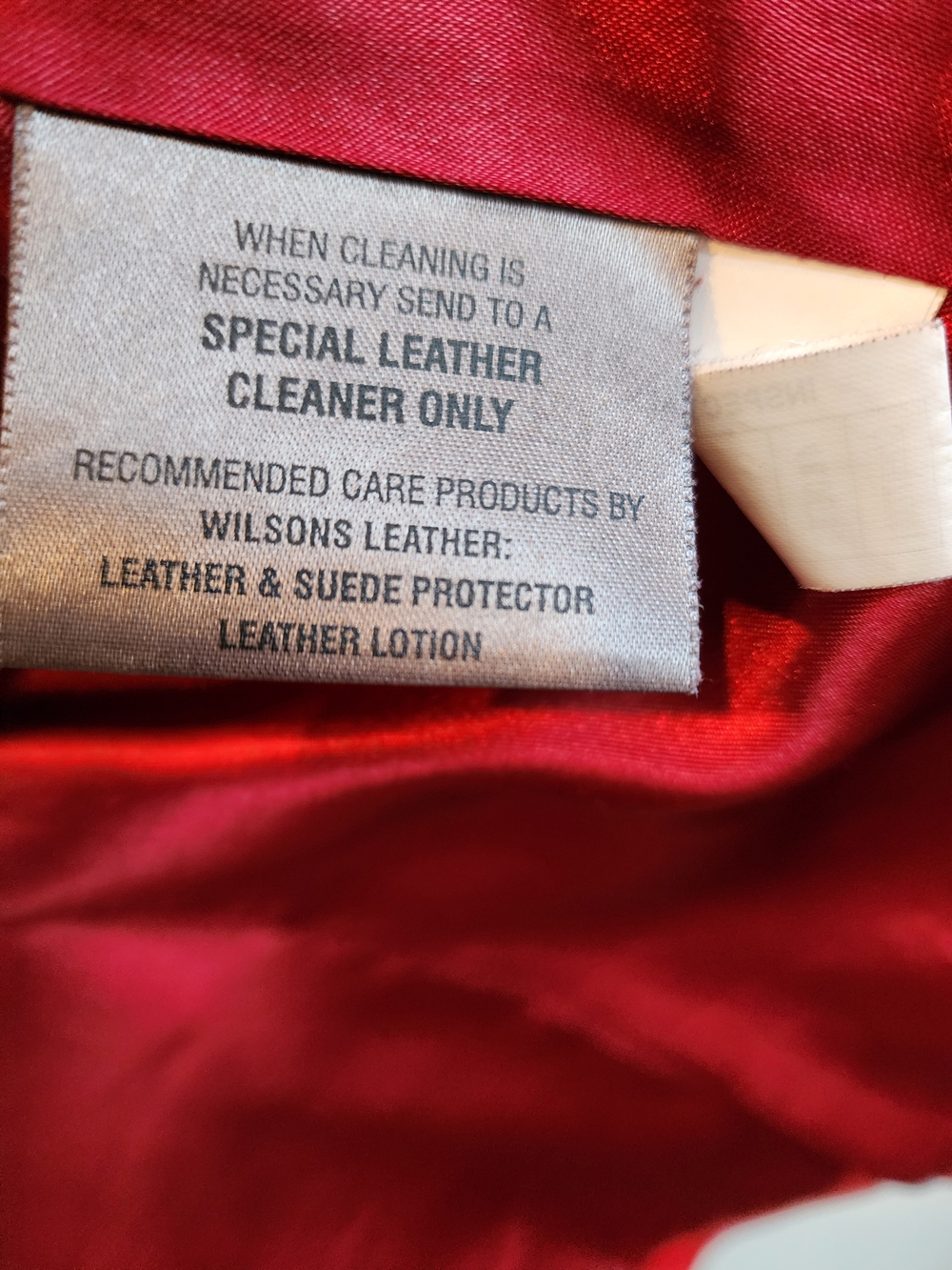 Women’s WILSON LEATHER Red MOTO Jacket PELLE SIZE 2X - Picture 6 of 15